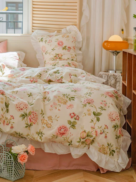 Beautiful Flowers Bedding Set