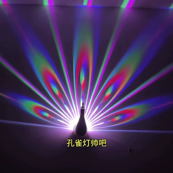 Cute Peacock Lamp