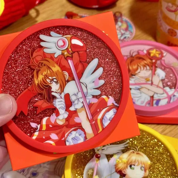 Kawaii Cartoon Cup Mat
