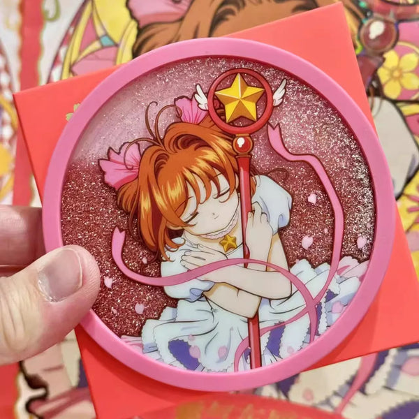 Kawaii Cartoon Cup Mat
