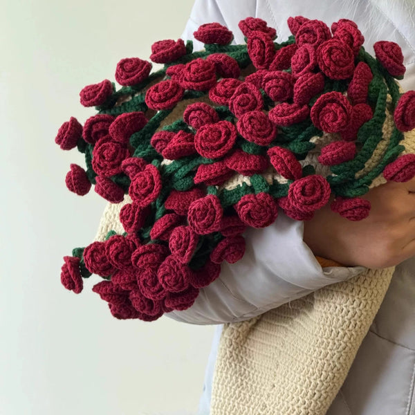 Sweet Rose Handmade Blanket