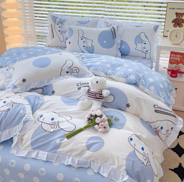 Cute Kuromi Bedding Set