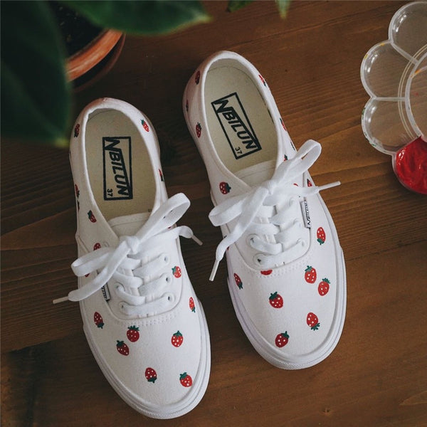 Cute Strawberry Shoes