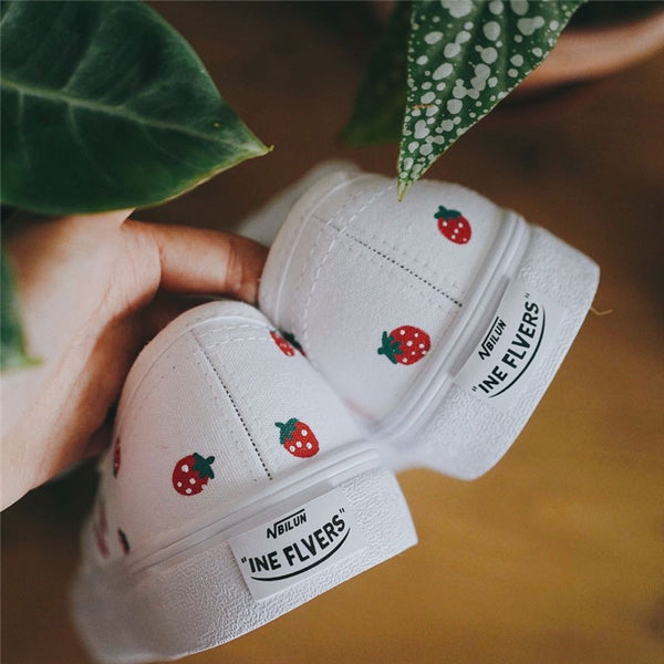 Cute Strawberry Shoes
