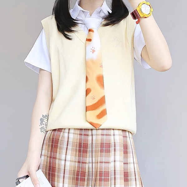 Cute Paw Necktie