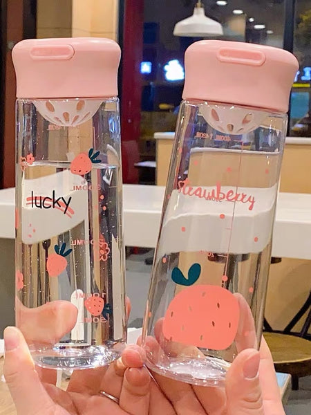 Cute Strawberry Drinking Bottle