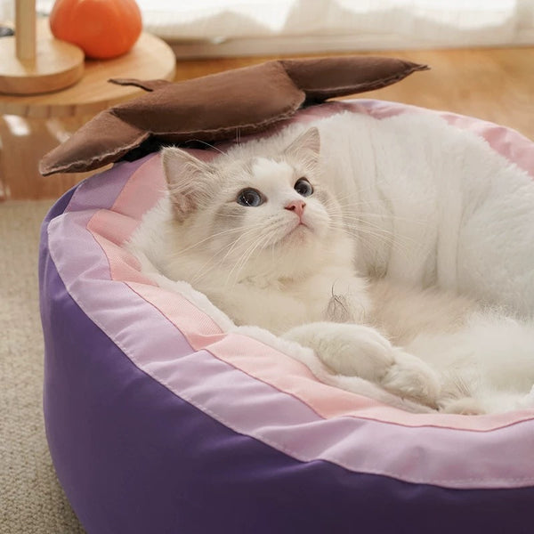 Kawaii Eggplant Nest