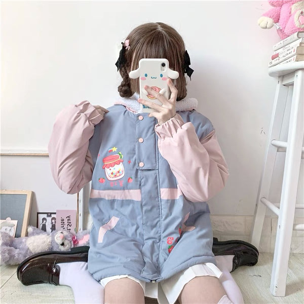Cute Strawberry Coat