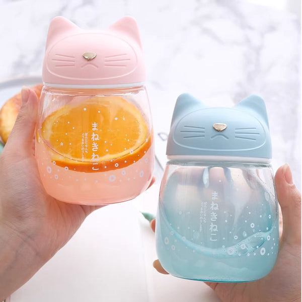 Cute Kitty Drinking Bottle