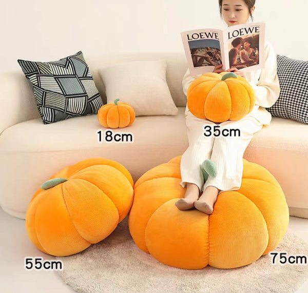 Kawaii Pumpkin Pillow