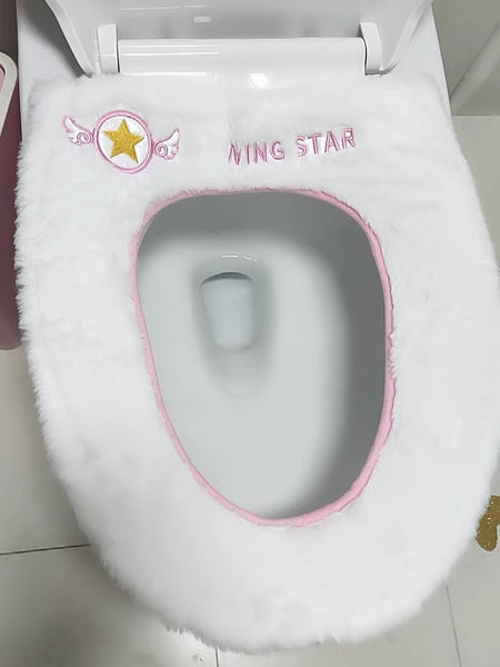 Kawaii Anime Closestool Mat