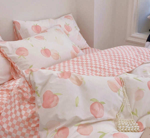 Cute Peaches Bedding Set