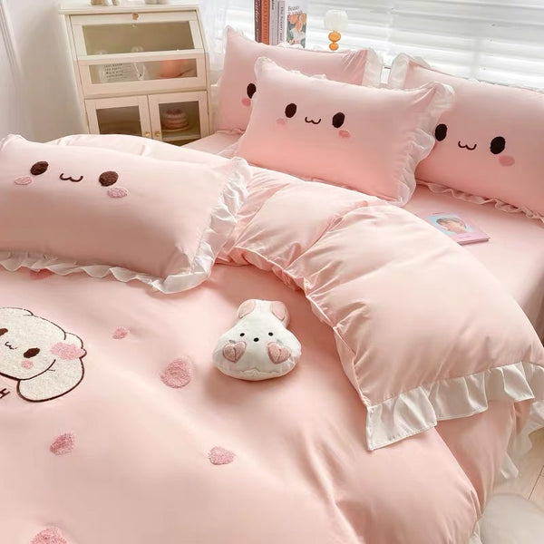 Cute Cartoon Bedding Set