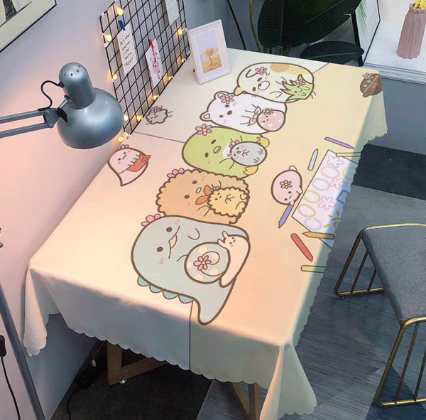 Funny Sumikko Gurashi Tablecloth
