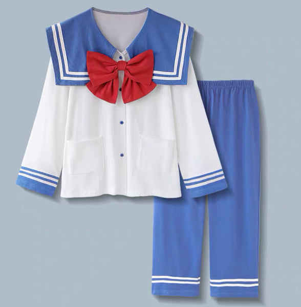 Sailor Bowknot Pajamas