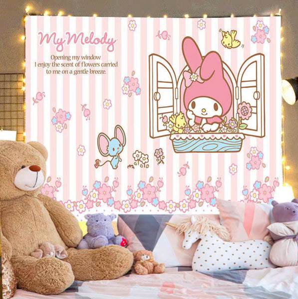 Cute Cartoon Bedside Cloth