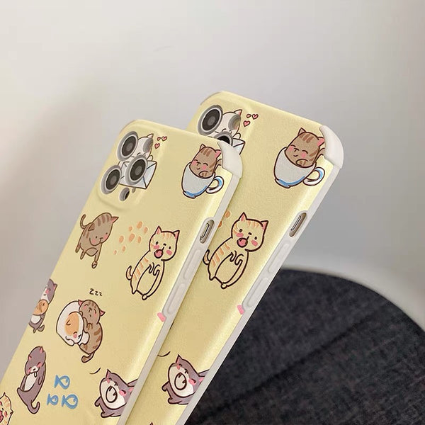 Cat Phone Case For Iphone7/8/7/8plus/X/XS/XR/XSmax/11/11pro/11proMax/12/12pro/12mini/12proMax