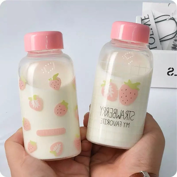 Cute Strawberry Drinking Bottle