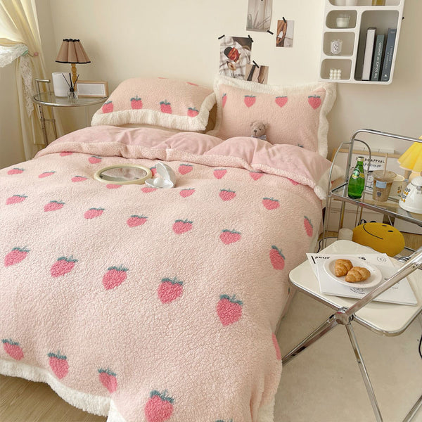 Soft Peaches Bedding Set