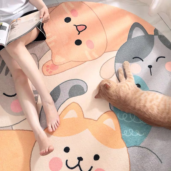 Kawaii Animal Floor Mat