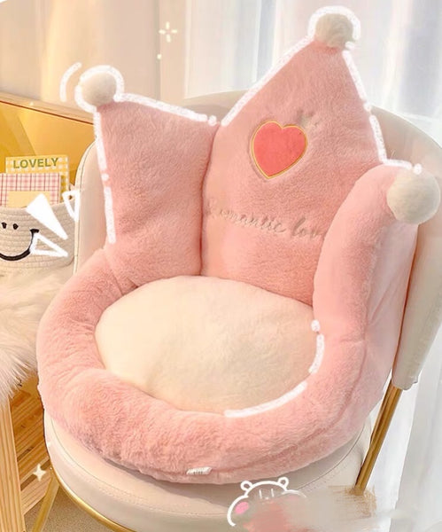 Kawaii Crown Cushion