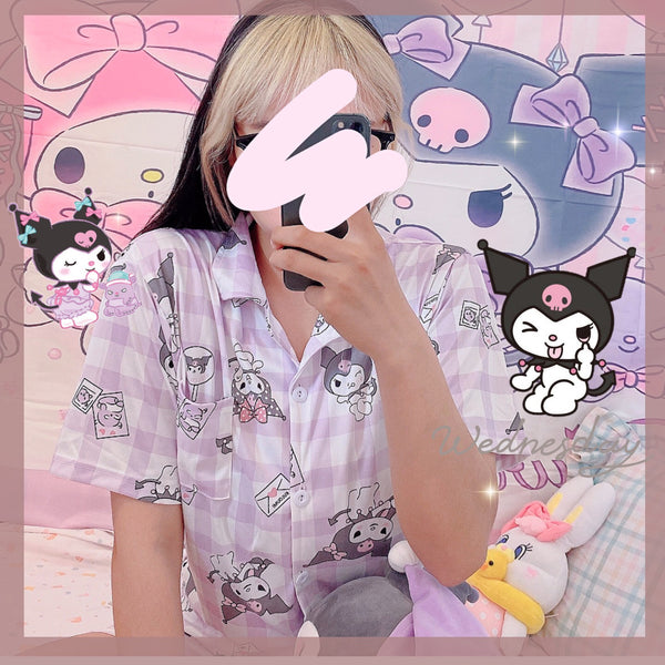 Kawaii Kuromi Pajamas