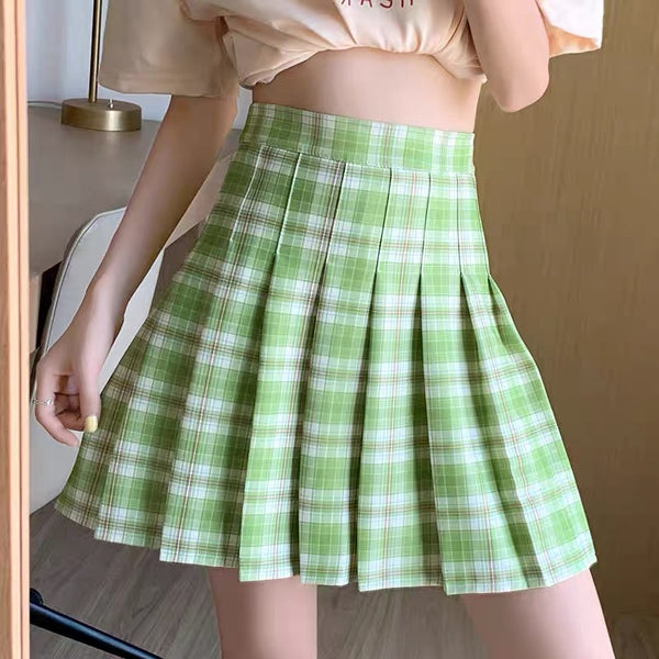 Cute Plaid Skirt