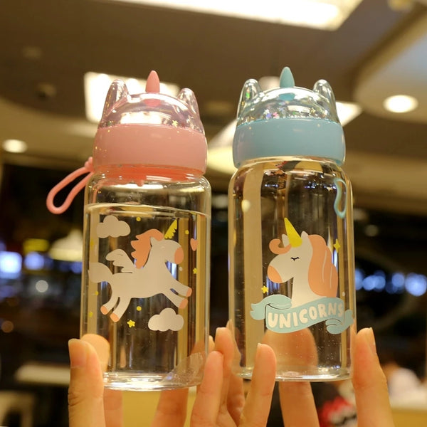Kawaii Unicorn Drinking Bottle