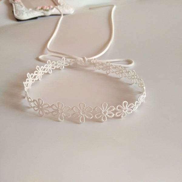 Handmade Lace Flowers Choker