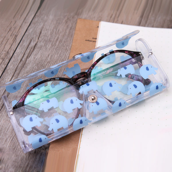 Cute Cartoon Spectacle Case