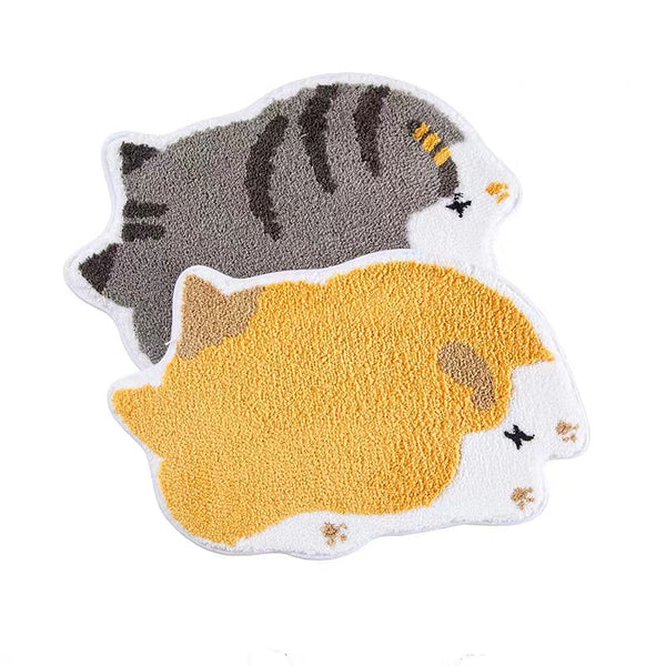 Kawaii Cat Floor Mat