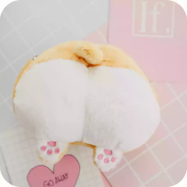 Corgi Ass Bag And Coin Purse