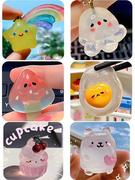 Cute Resin DIY Material Package