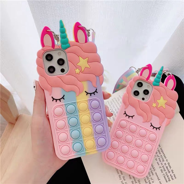 Unicorn Phone Case For Iphone7/7P/8/8plus/X/XS/XR/Xs max/11/11Pro/11proMax/12/12proMax/12pro