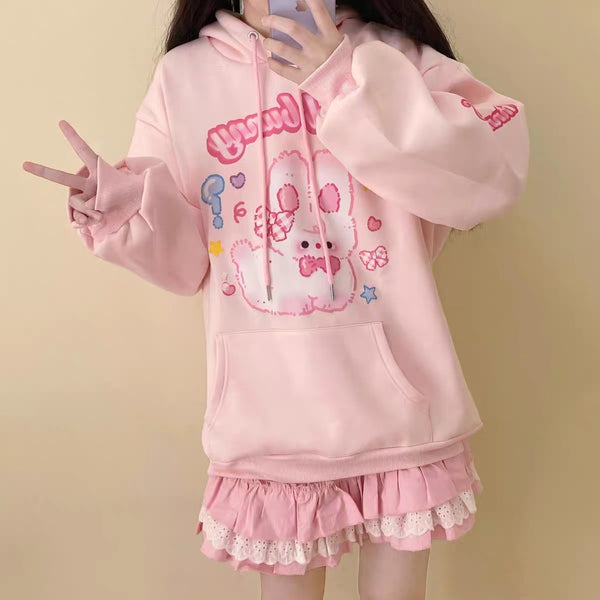 Cute Rabbit Hoodie