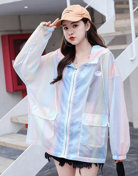 Cute Rainbow Skin Bomber