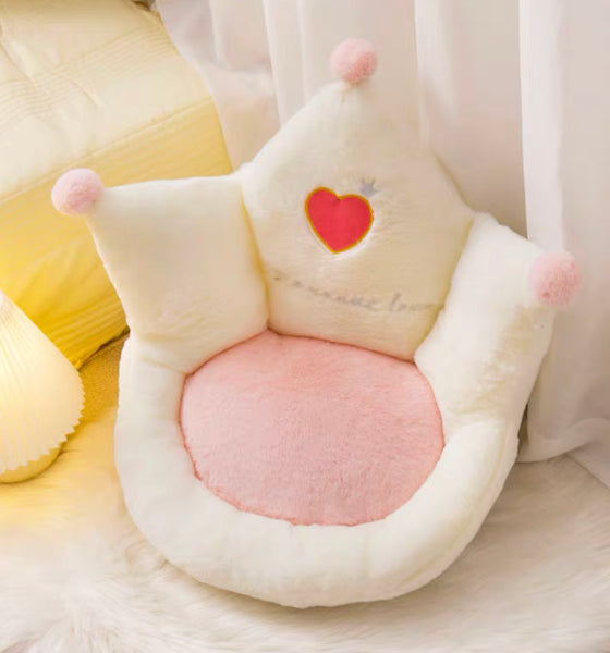 Kawaii Crown Cushion