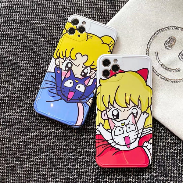 Girl Phone Case For Iphone7/7Plus8/8plus/X/XS/XR/XSMAX/11/11pro/11proMax/SE