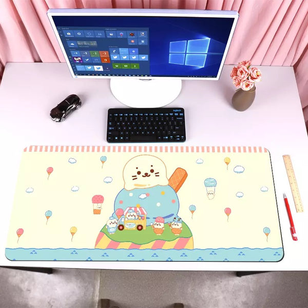 Kawaii Cartoon Mouse Pad