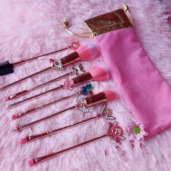 Kawaii Anime Make Up Brush Suit