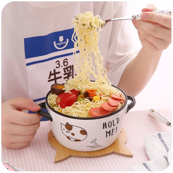 Kawaii Cat Bowl