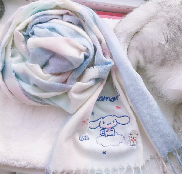 Kawaii Cartoon Scarf