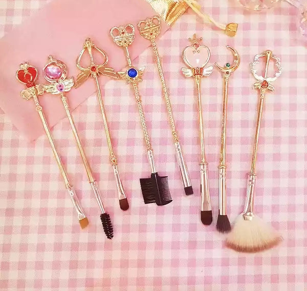 Kawaii Anime Make Up Brush Suit