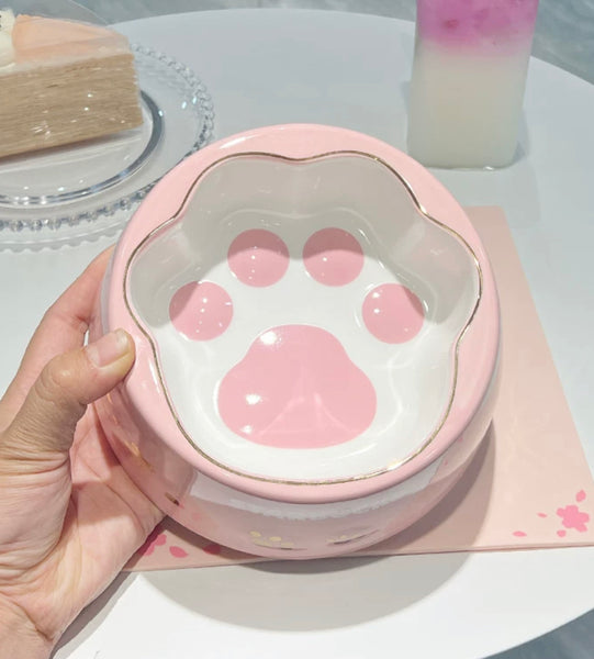 Kawaii Paw Bowl For Pet