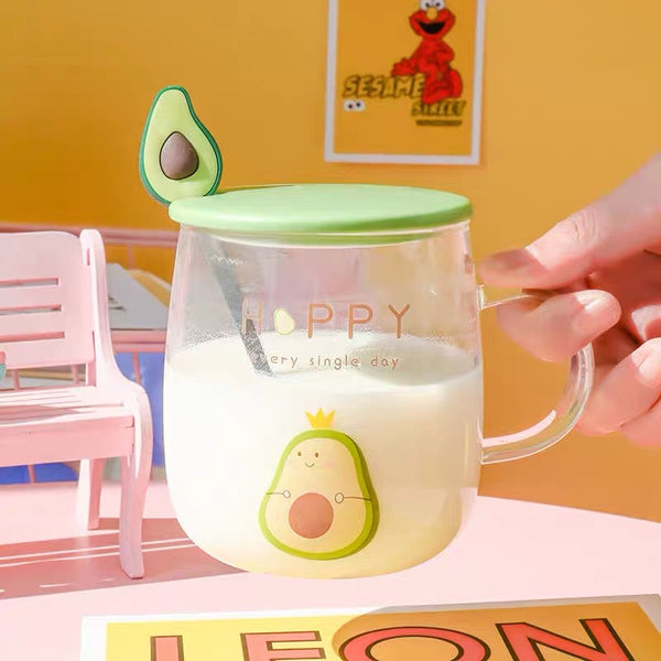 Kawaii Avocado Cup