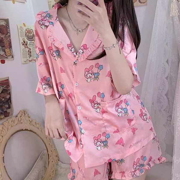 Sweet Printed Pajamas