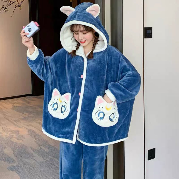 Moon Cat Pajamas