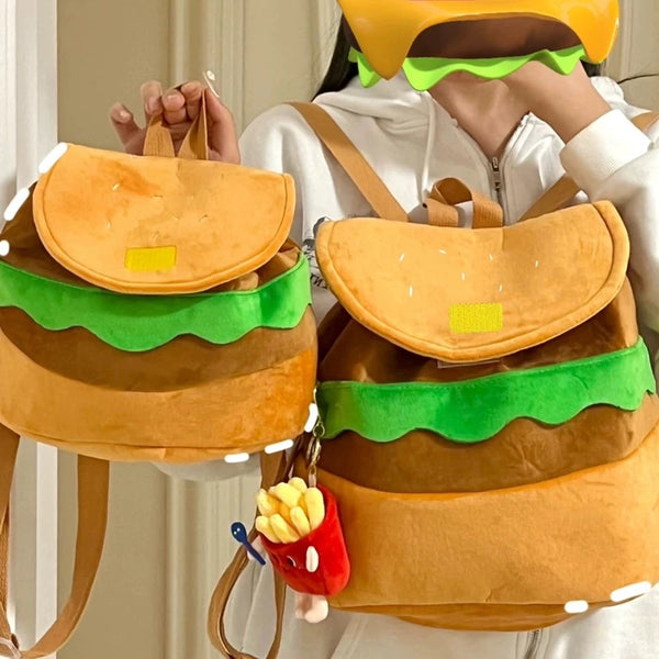 Kawaii Hamburger Backpack