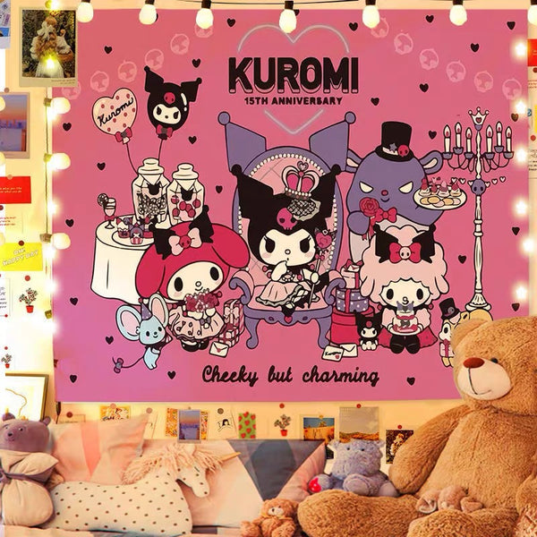 Cute Cartoon Bedside Cloth