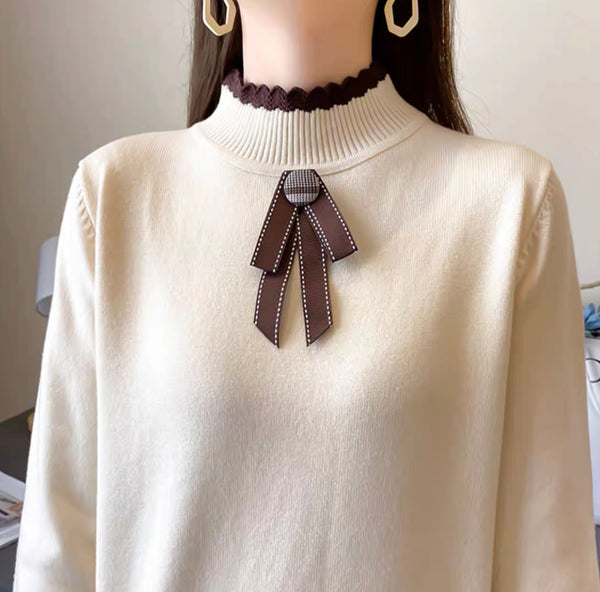 Cute Style Sweater & Skirt